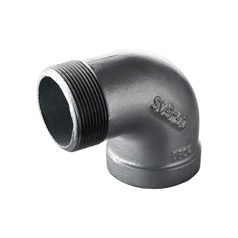 寬邊瑪鋼90°內外絲彎頭