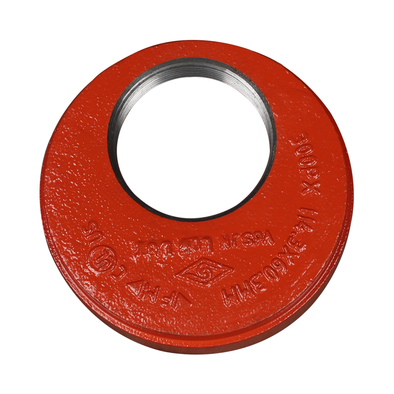 溝槽管件X型盲片