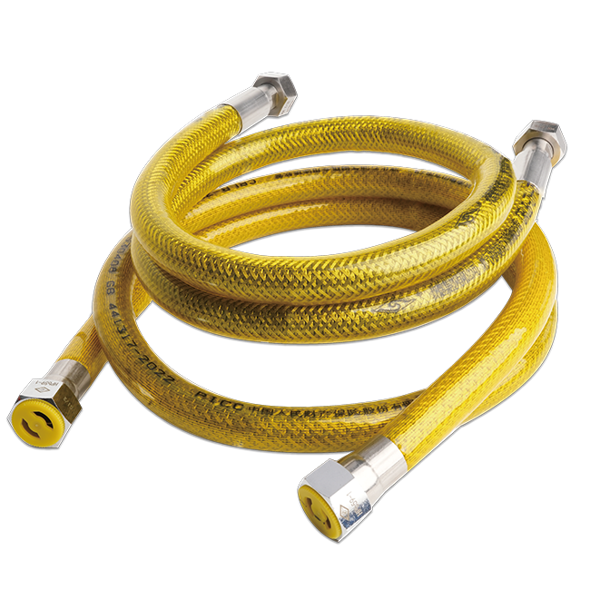 編織網型超柔灶具連接用燃氣軟管