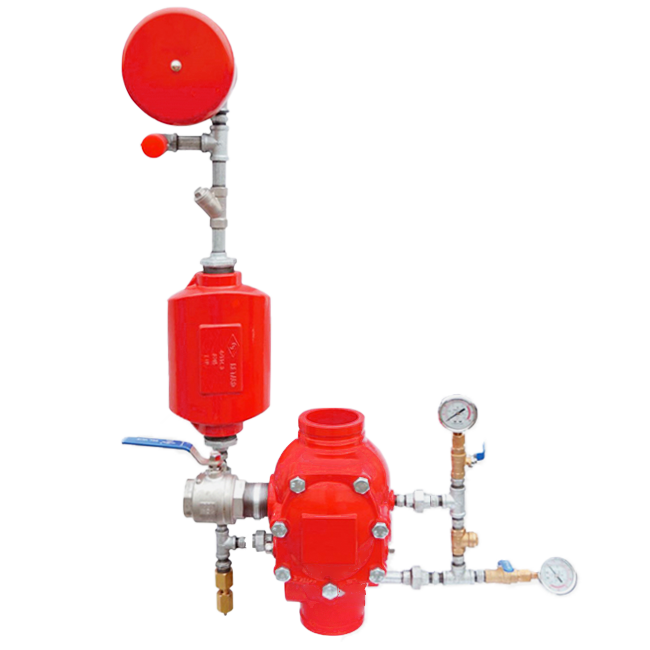 溝槽式濕式報警閥