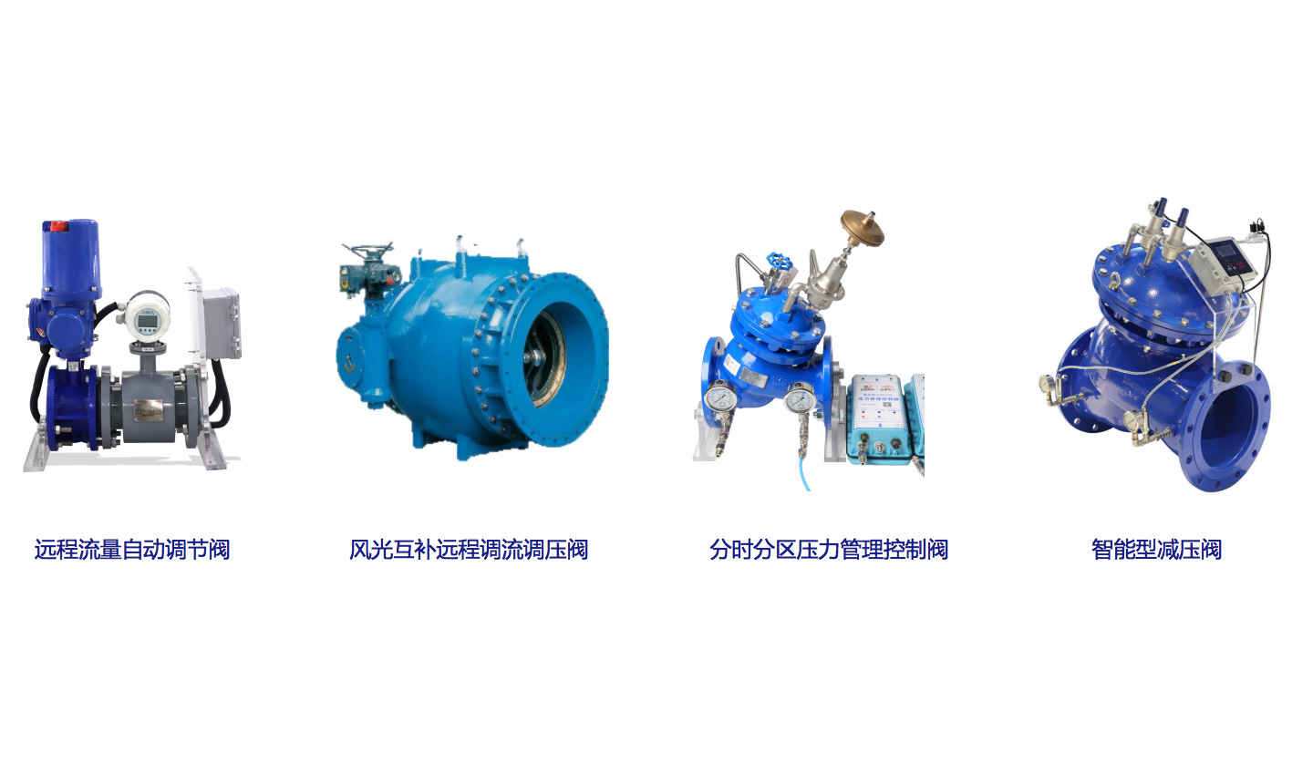 供水管線分區流量、壓力控製方案