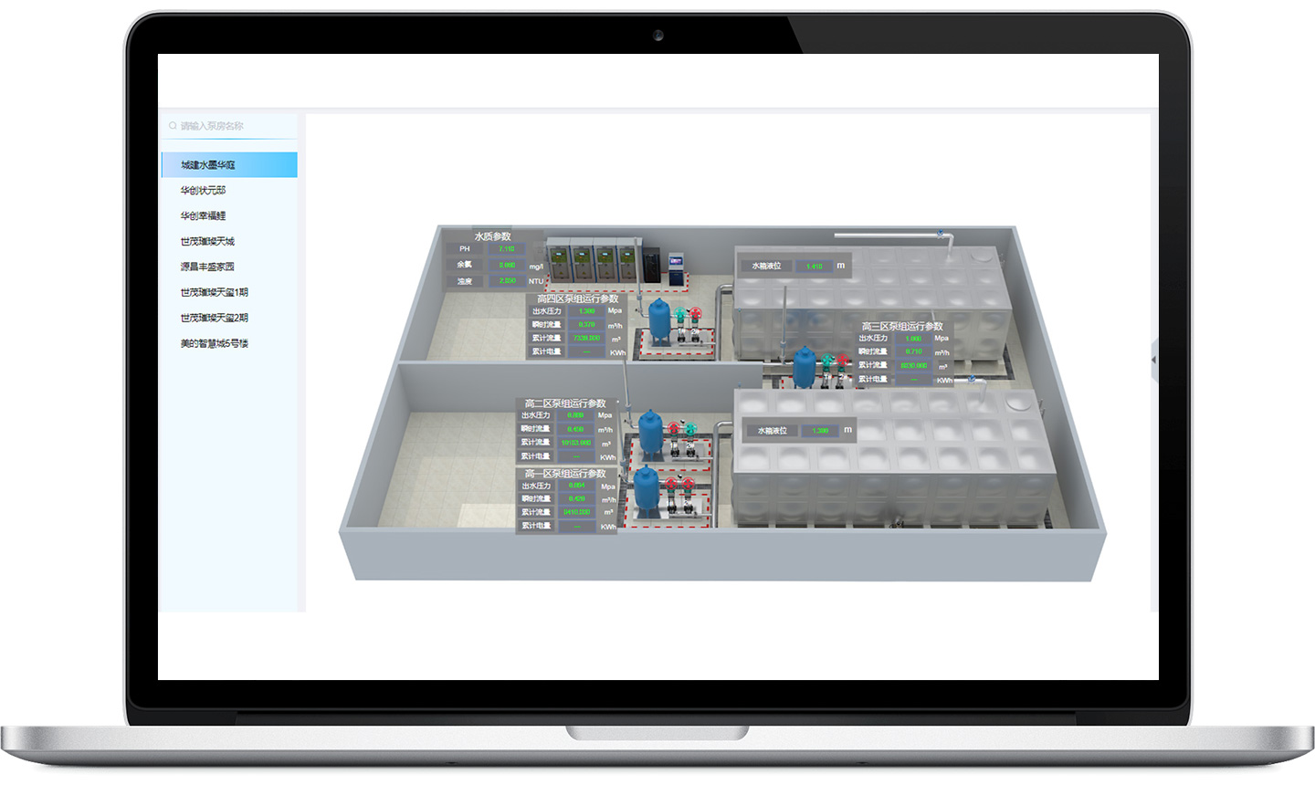 二次供水管理係統