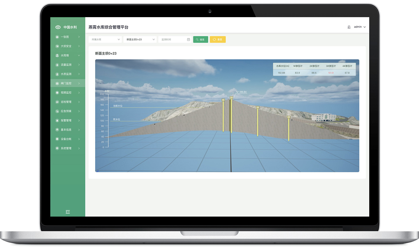 大壩安全監測係統