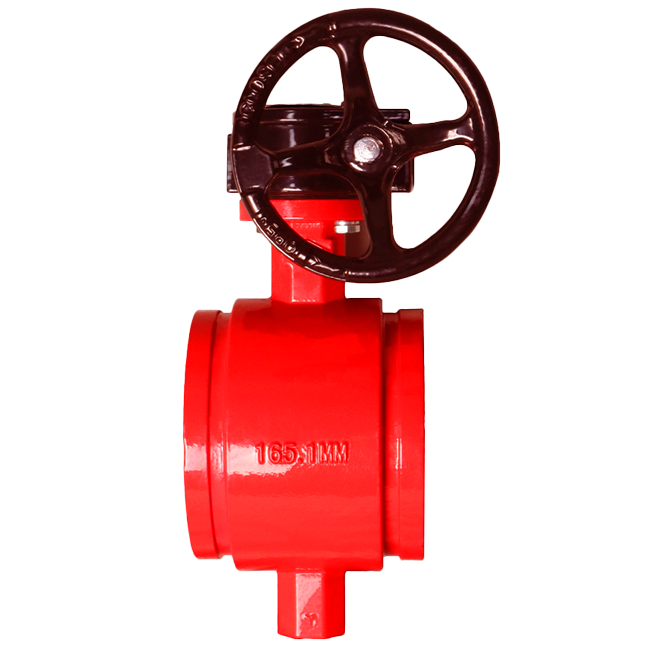 溝槽中線軟密封蝶閥