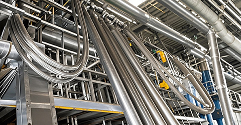 應用於工業領域各種蒸汽，水，石油和天然氣係統