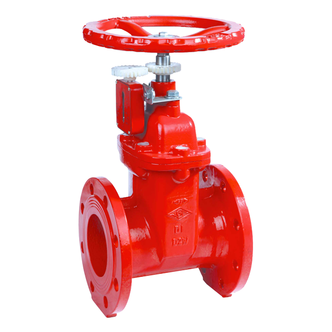 法蘭暗杆軟密封信號閘閥