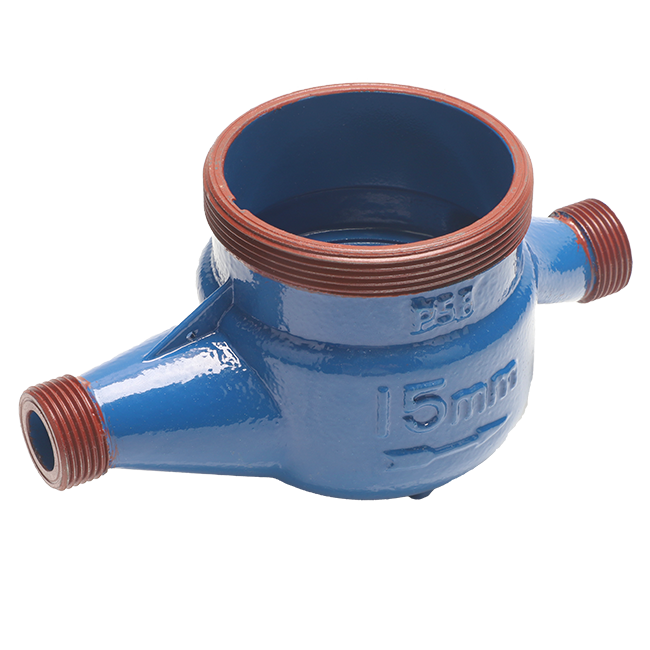 水平旋翼式水表殼