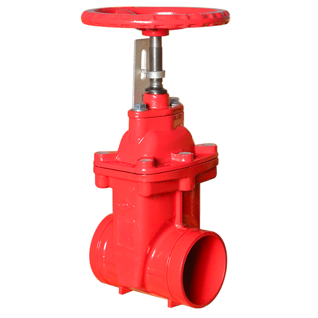 溝槽暗杆軟密封顯度閘閥