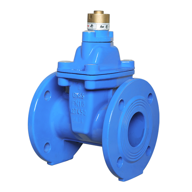 法蘭暗杆軟密封磁加密閘閥