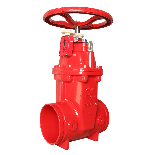 溝槽暗杆軟密封信號閘閥