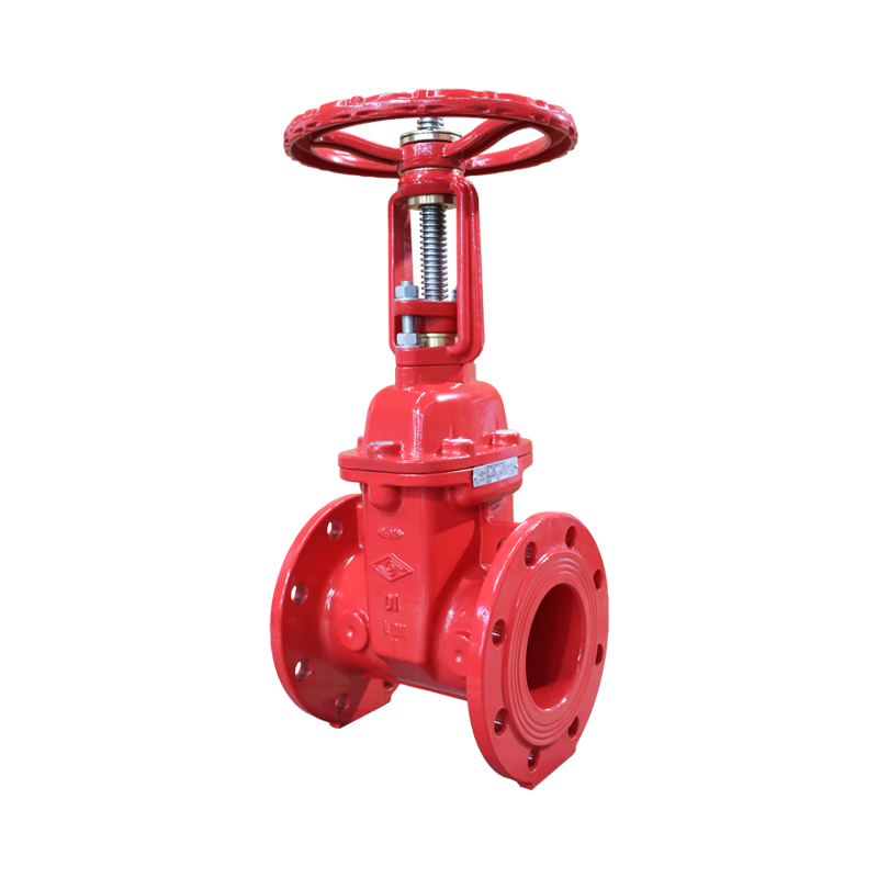 法蘭明杆軟密封閘閥