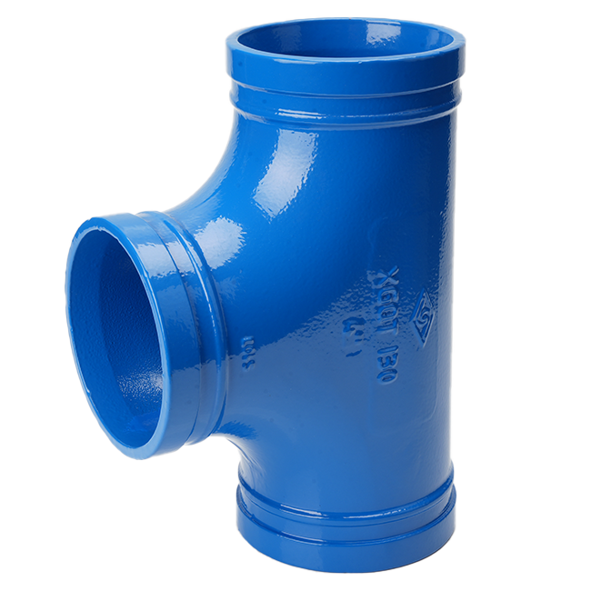 溝槽管件標準型溝槽三通