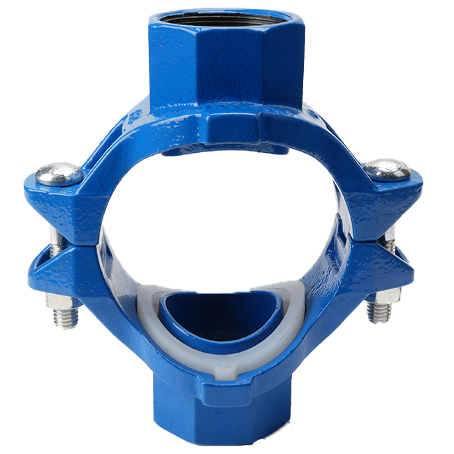 溝槽管件S型內螺紋式機械四通