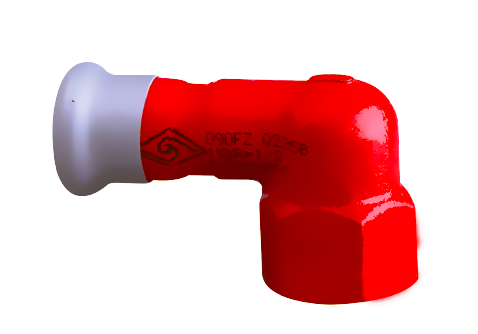 RD90FZ/RD90RFZ 90°內絲短彎頭