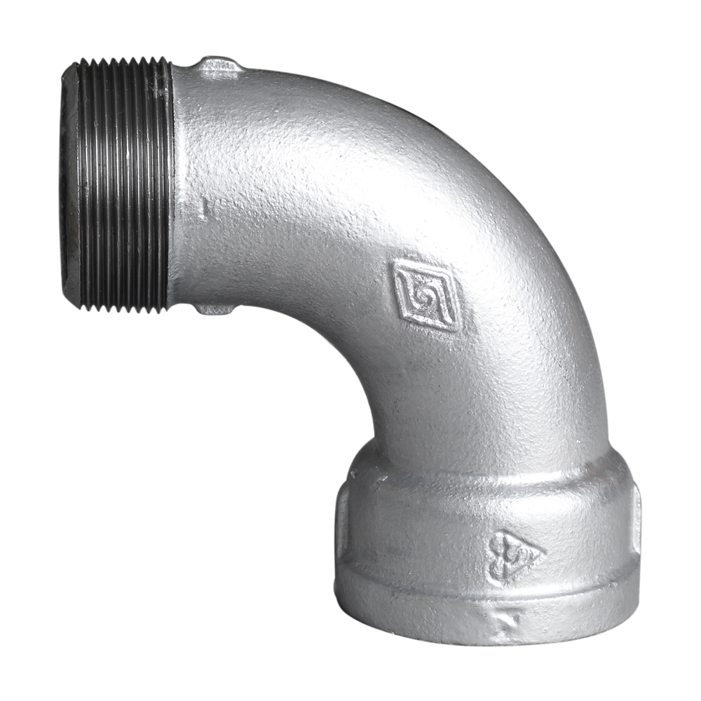 邁克牌國標方邊瑪鋼短內外絲月彎