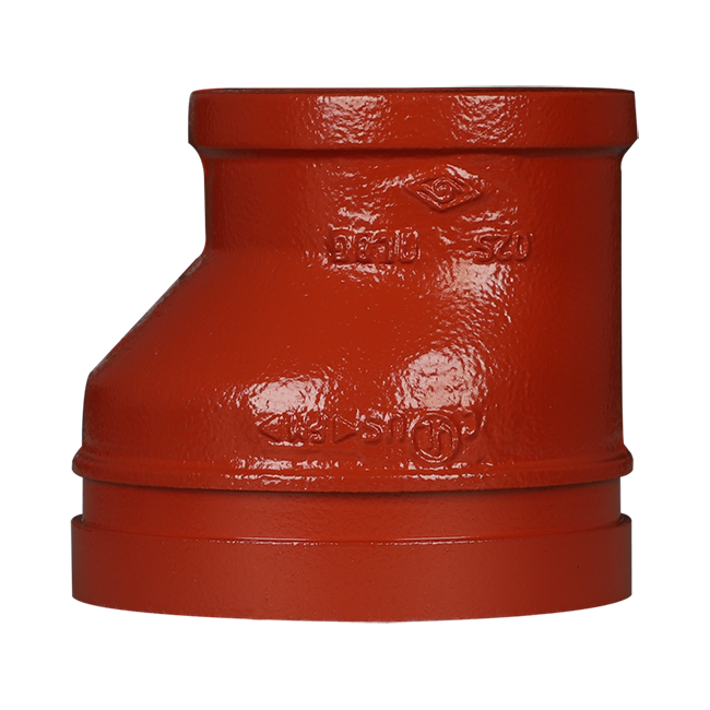 溝槽管件標準型內螺紋式偏心大小頭