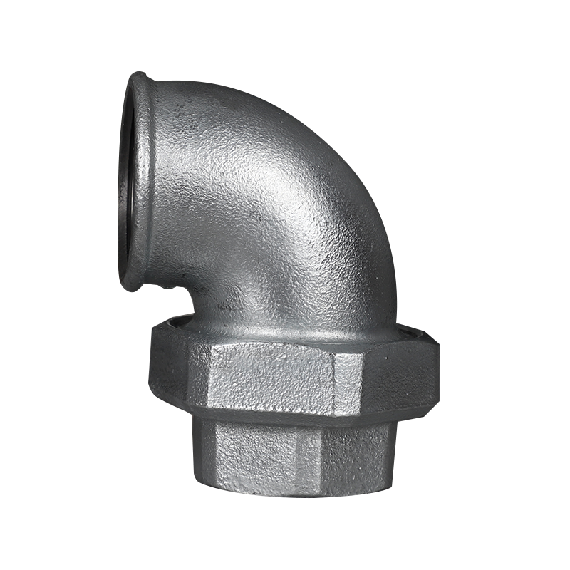 邁克牌國標方邊瑪鋼平座內絲彎頭活接