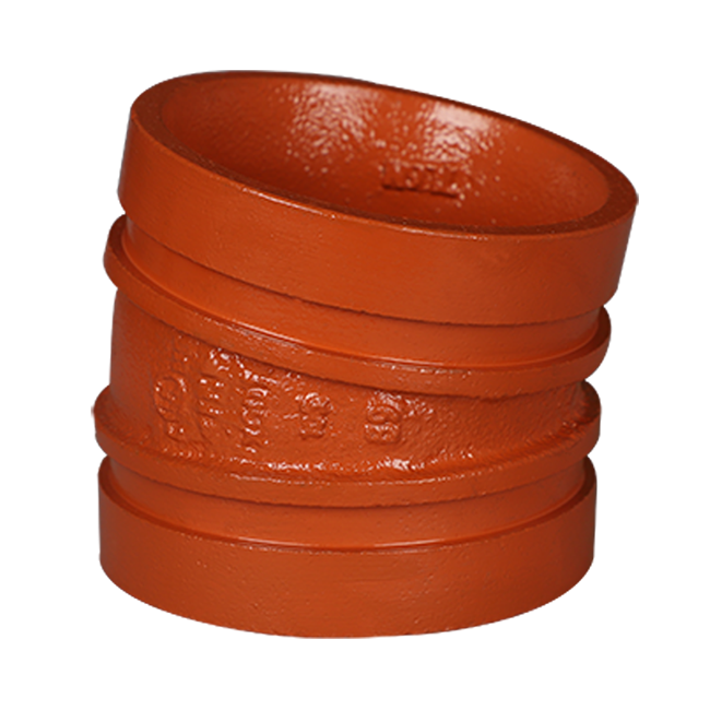 溝槽管件標準型11.5度溝槽彎頭