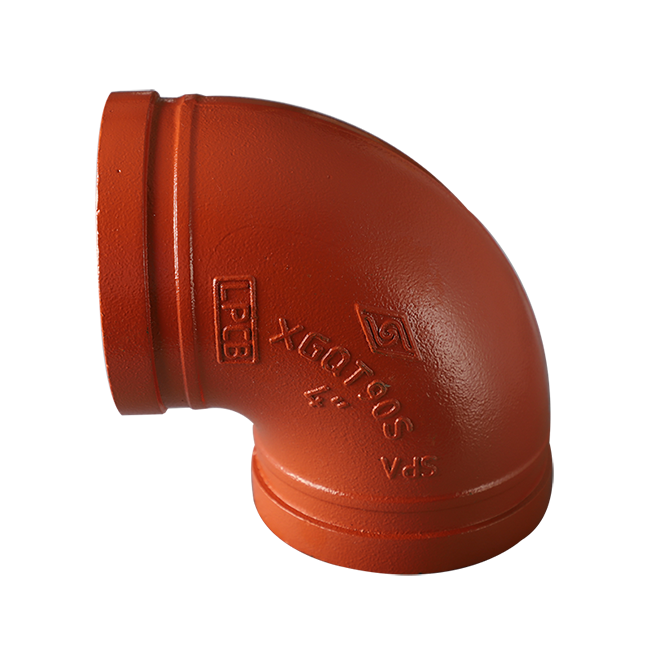 溝槽管件S型90度彎頭