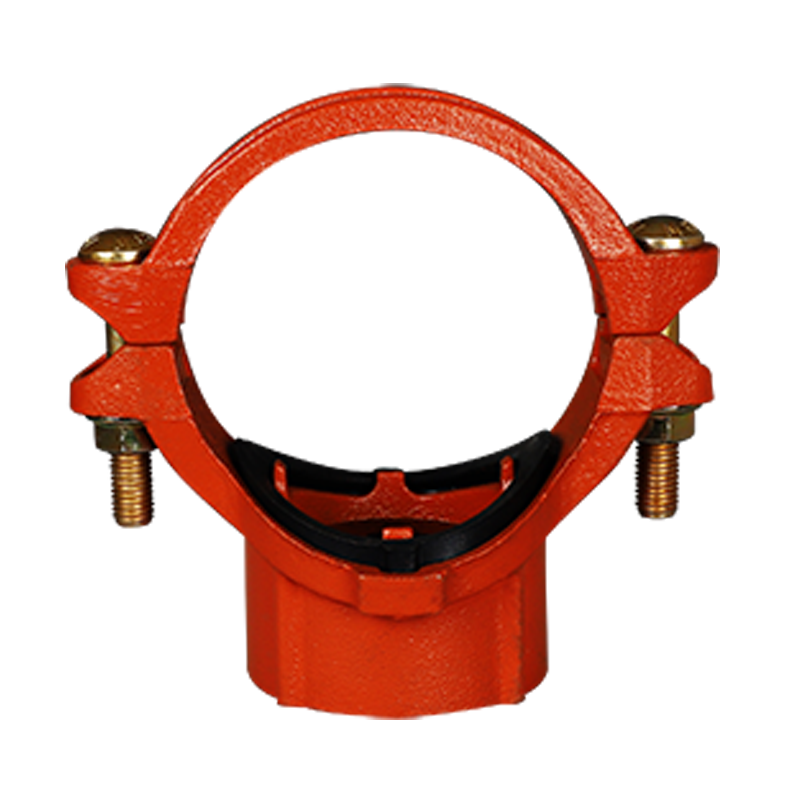 溝槽管件X型內螺紋式機械三通