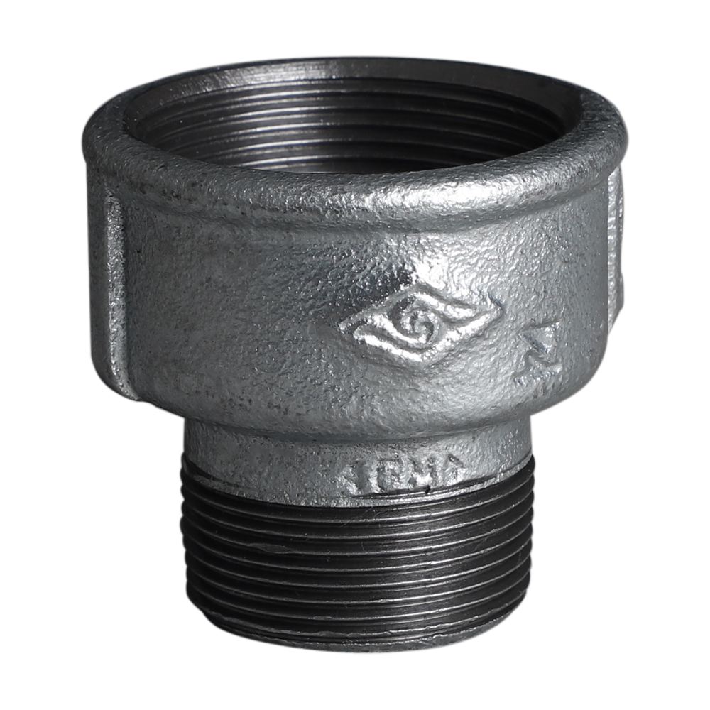 邁克牌國標方邊瑪鋼異徑內外絲管固