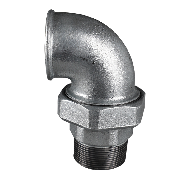 邁克牌國標方邊瑪鋼錐座內絲彎頭活接