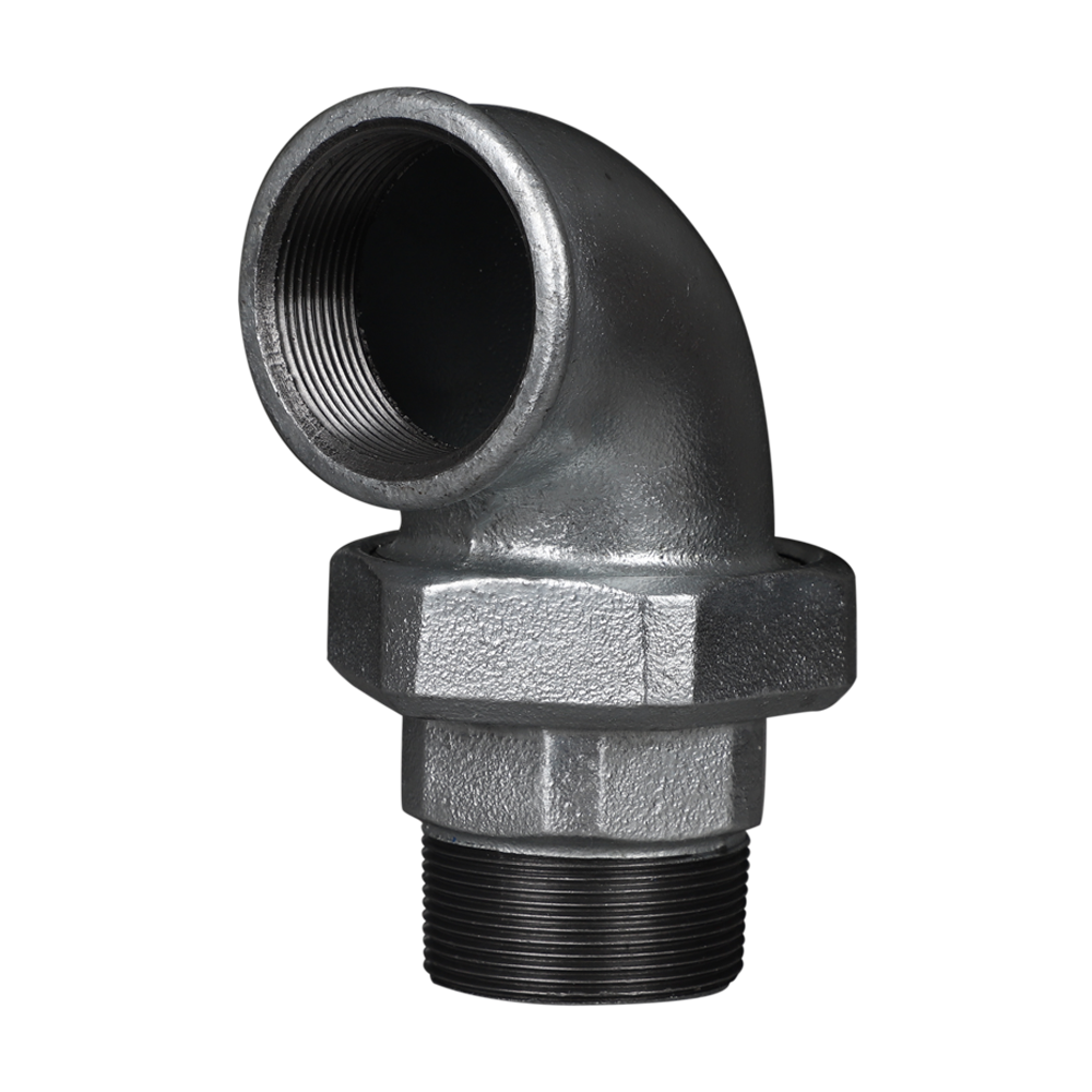 邁克牌國標方邊瑪鋼帶橡膠墊平座內外絲彎頭活接