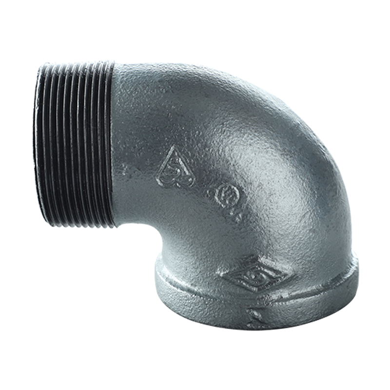 邁克牌國標方邊瑪鋼90°內外絲彎頭