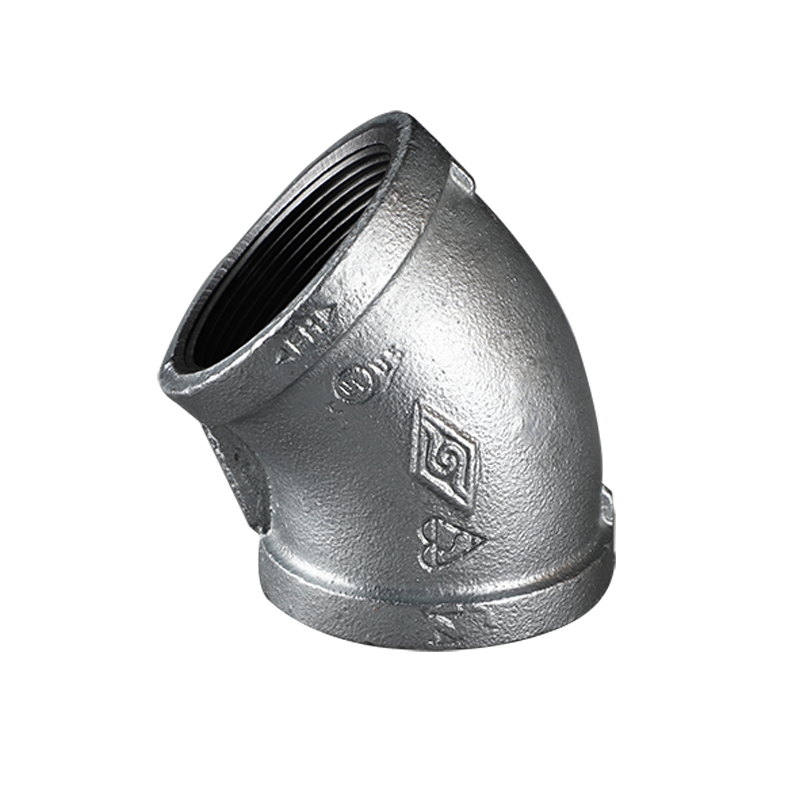 邁克牌國標方邊瑪鋼45度彎頭