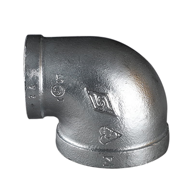 邁克牌國標方邊瑪鋼90°異徑彎頭