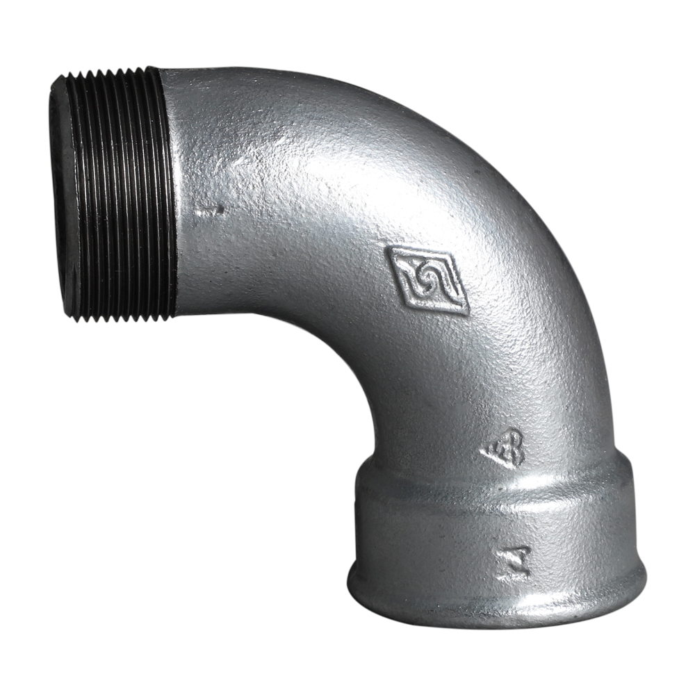 邁克牌國標方邊瑪鋼短內外絲月彎