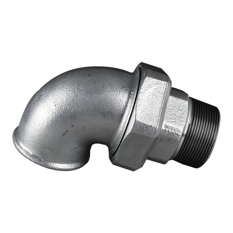 邁克牌國標方邊瑪鋼錐座內外絲彎頭活接