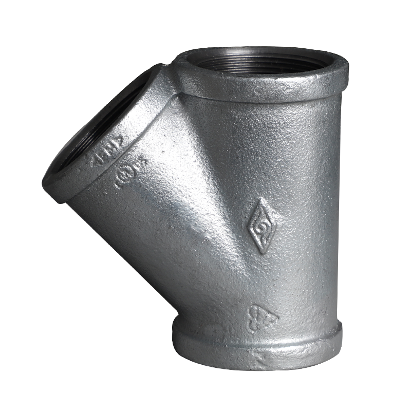 邁克牌國標方邊瑪鋼45度三通