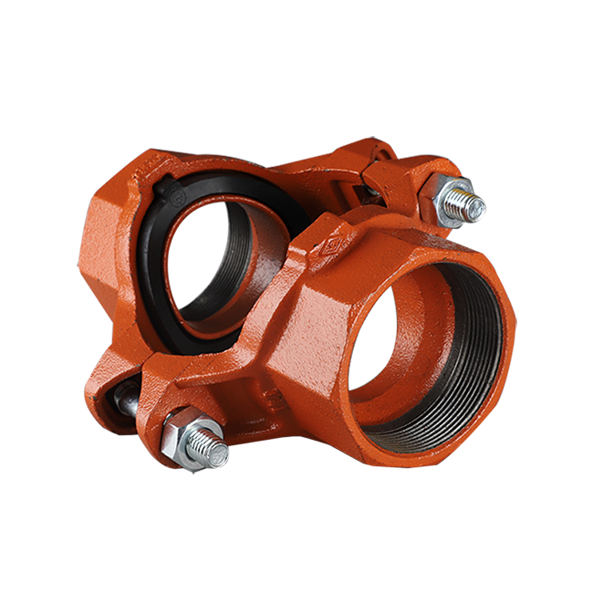 溝槽管件S型內螺紋式機械四通