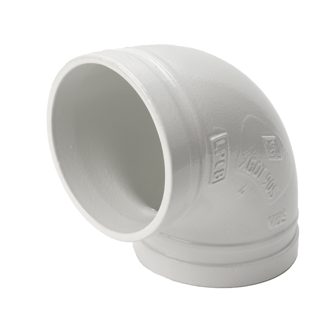 溝槽管件S型90度彎頭