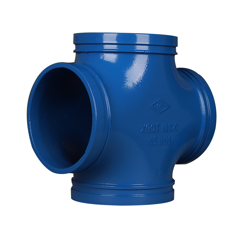 溝槽管件X型溝槽四通