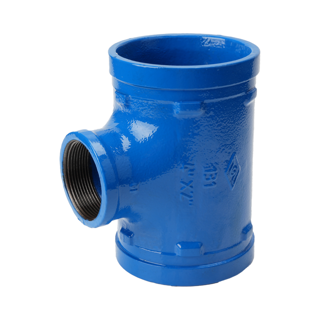 溝槽管件標準型內螺紋式異徑三通