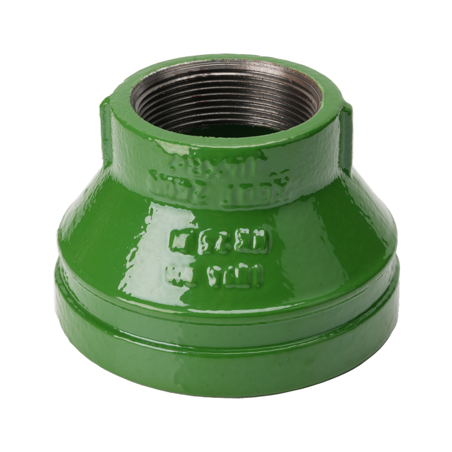 溝槽管件標準型內螺紋式同心大小頭