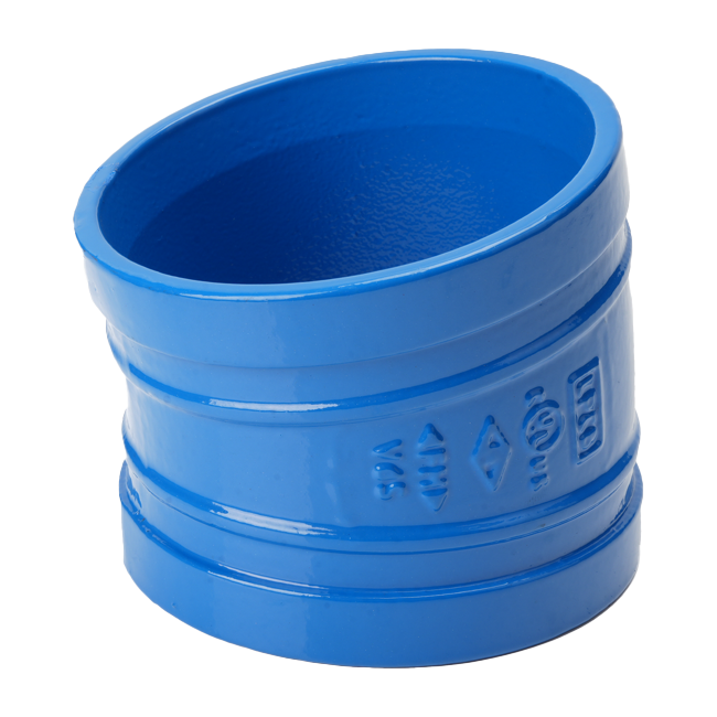 溝槽管件標準型11.5度溝槽彎頭