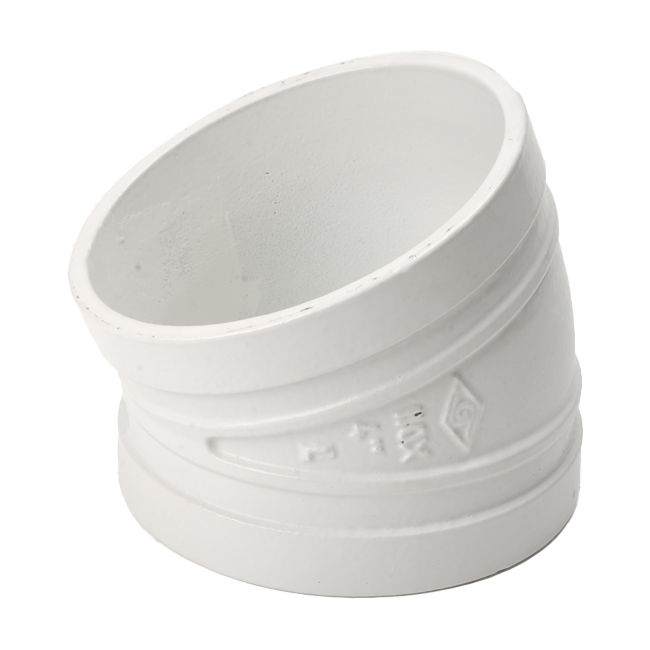 溝槽管件X型22.5度溝槽彎頭