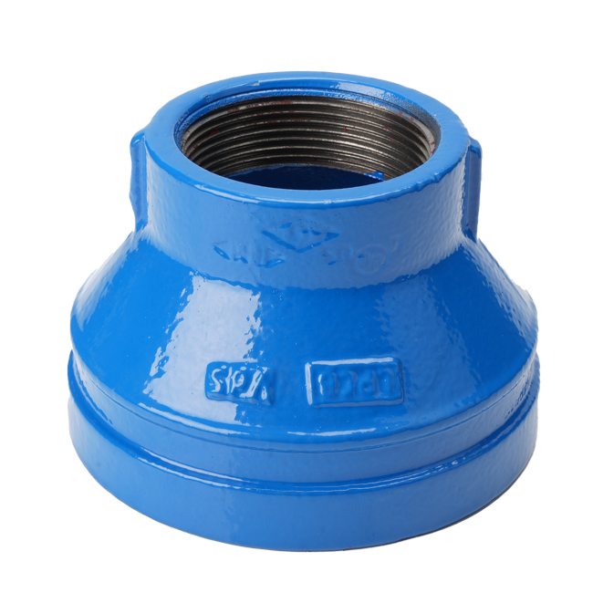 溝槽管件標準型內螺紋式同心大小頭