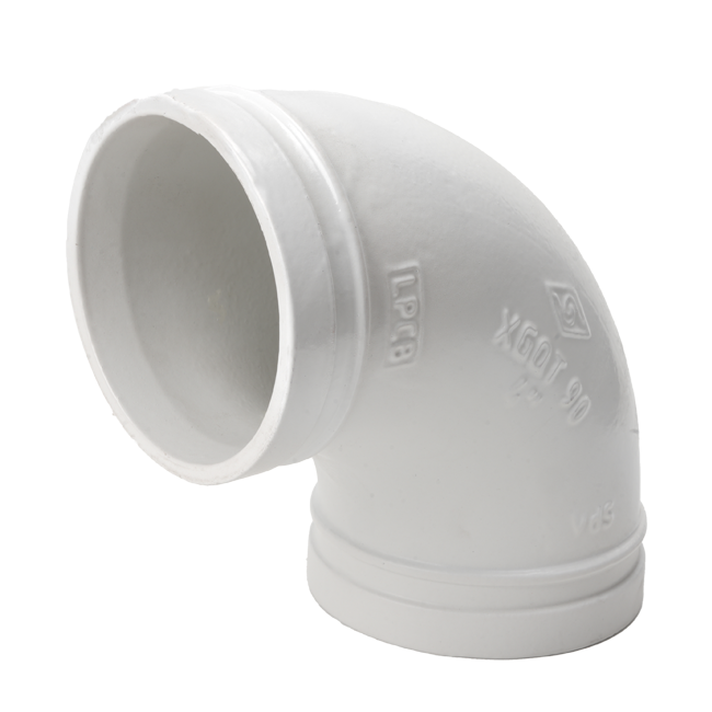 溝槽管件標準型90度彎頭