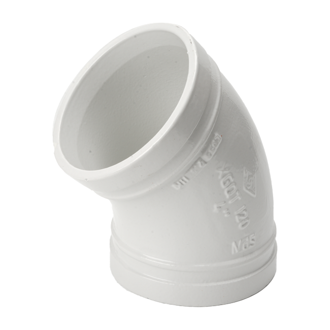 溝槽管件標準型45度溝槽彎頭