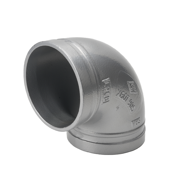 溝槽管件S型90度彎頭