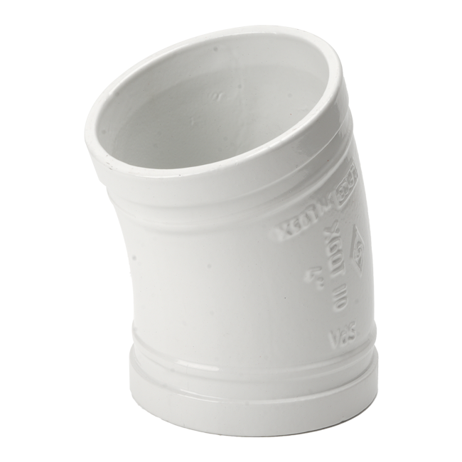 溝槽管件標準型22.5度溝槽彎頭