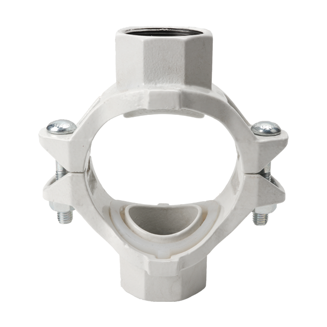 溝槽管件S型內螺紋式機械四通