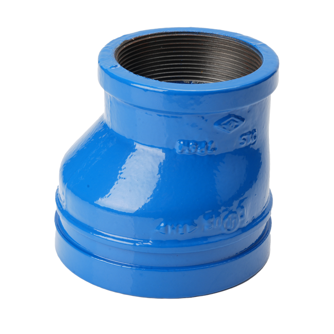 溝槽管件標準型內螺紋式偏心大小頭