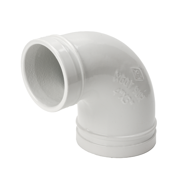 溝槽管件標準型90度異徑彎頭