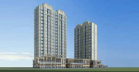 民用建築：如高層建築，居民小區、別墅等，為居民提供穩定、安全的用水